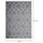 Christine Bleyana Gray Area Rug-1868728340