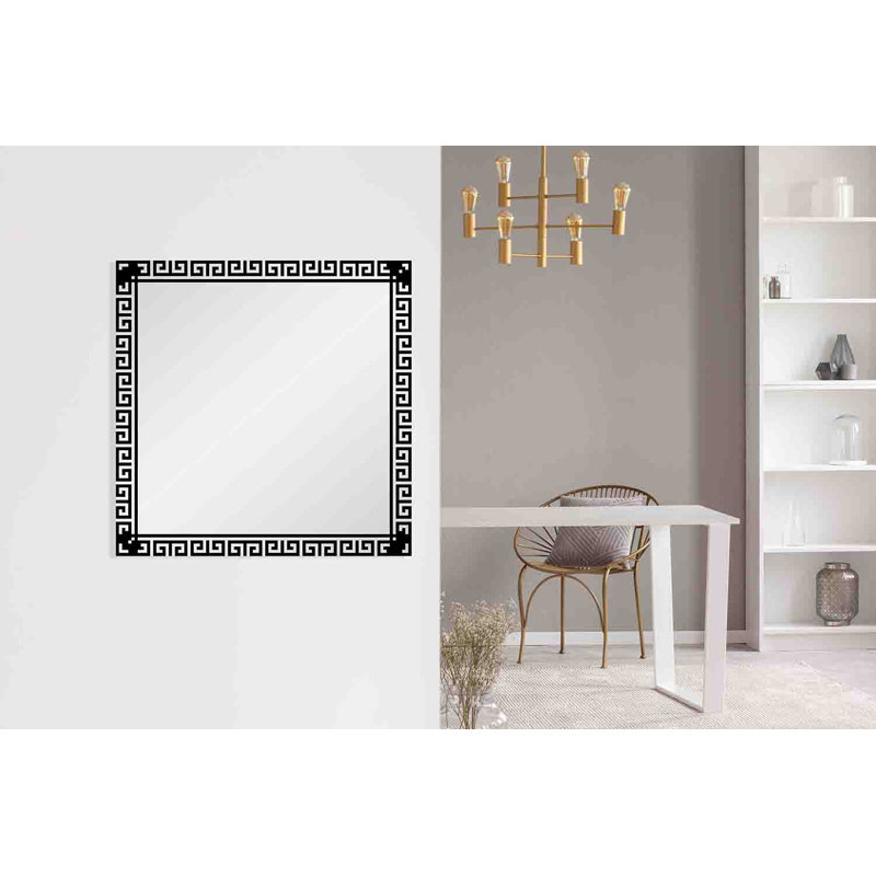 Mccreary Flat Makeup / Shaving Mirror, 122cm H x 122cm W