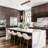 5-Light Modern LED Kitchen Island Pendant Light