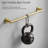 Fresco Brushed Gold 4 pieces Decorative Bathroom Hardware sets-126364215