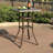 Caruthers Rectangular Metal Outdoor Bistro Table