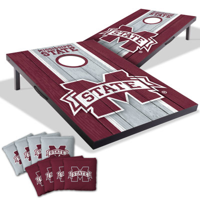 YouTheFan NCAA 2'x3' MDF Cornhole w/ Bags
