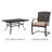 Gregoy 6 - Person Extendable Four Leg Dining Set-1557092693