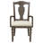 Wood Back Arm Chair Two Pack
