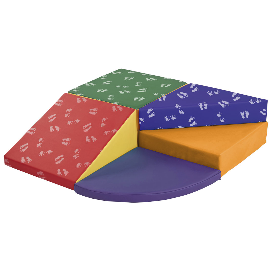 ECR4Kids SoftZone Tiny Twisting Climber, Beginner Playset, 5-Piece ECR4Kids 