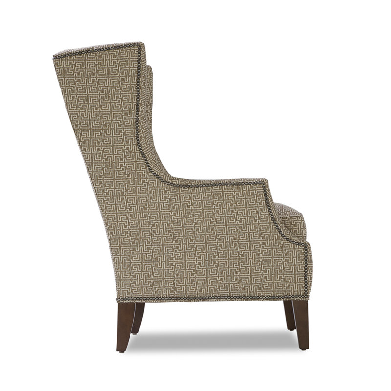 Crofton Wingback Chair, Dymond Dust