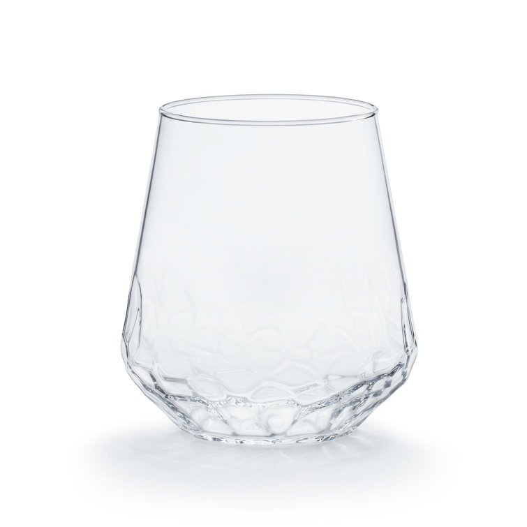 Libbey 231SM 15 1/4 oz Stemless Wine Glass, Moonstone Gray