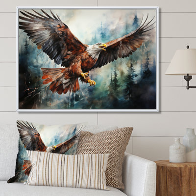 Art amérindien Spirit of Eagle - reproduction d'art sur toile
