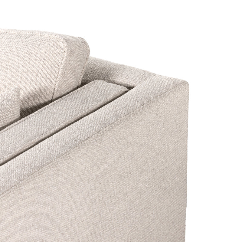 Lawrence Sofa, Nova Taupe 100% Polyester