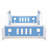 Classic Car-Shaped Platform Bed-119242459-119242448