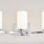 Éclairage pour salle de bain à intensité variable 3 lumières Hettinger-22370529