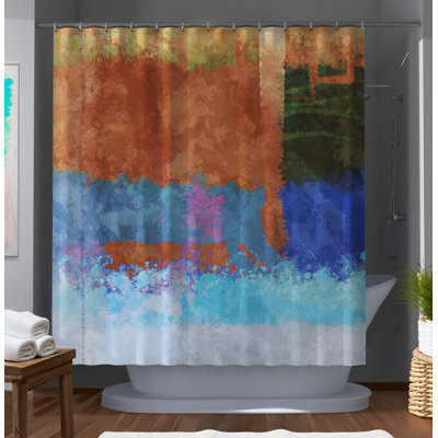Chenuli Abstract Shower Curtain