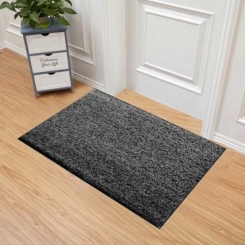 Super Shaggy Welcome Door Mat Kitchen Bedroom Entrance Dirt Catcher Mat