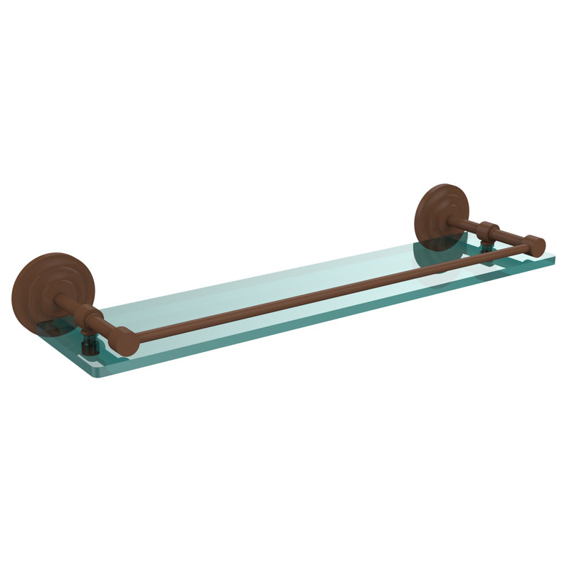 Leamore Bracket Shelf, Antique Bronze