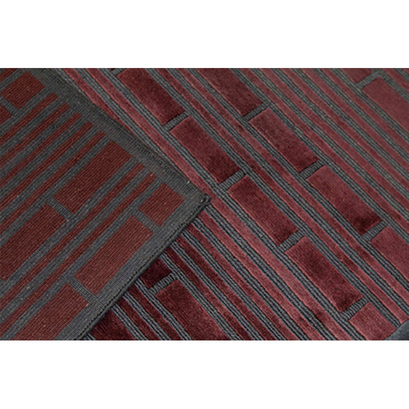 Hand Woven Wool Geometric Area Rug