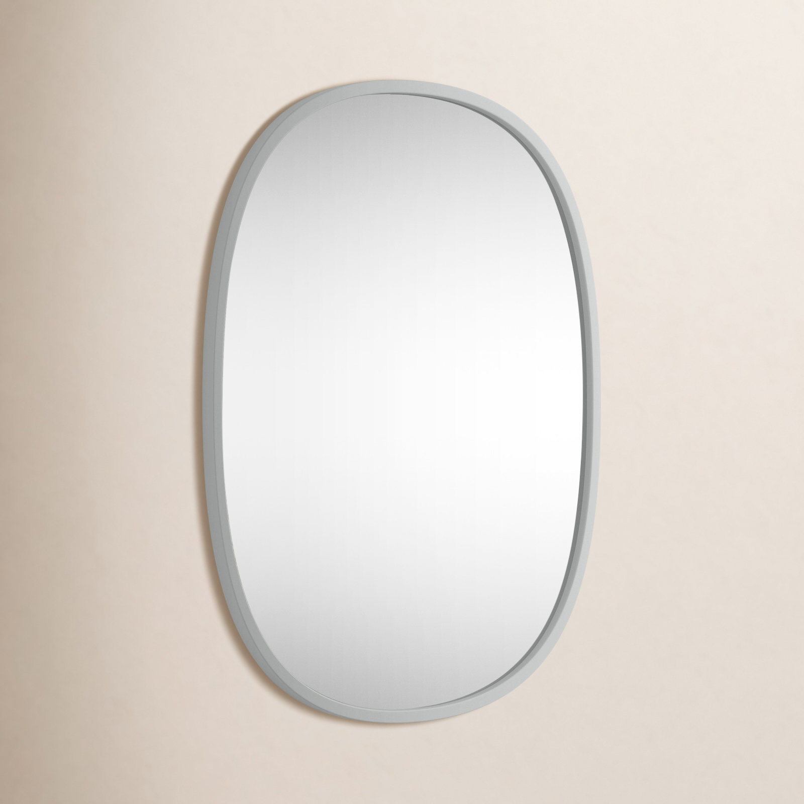 Hub Accent Mirror, 36" x 24", Black