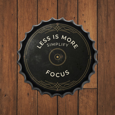 Less Is More Simpl Simpl Focus