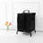 2 110L Laundry Hamper With Lid, Sorting Cards, Black Cloth For Storage Large Lid And Fabric Clothes &