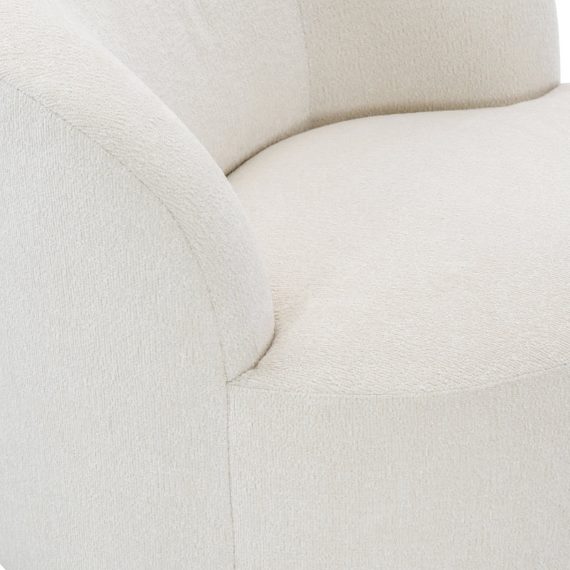 Elle Upholstered Swivel Side Chair