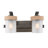 2 - Light Dimmable Vanity Light