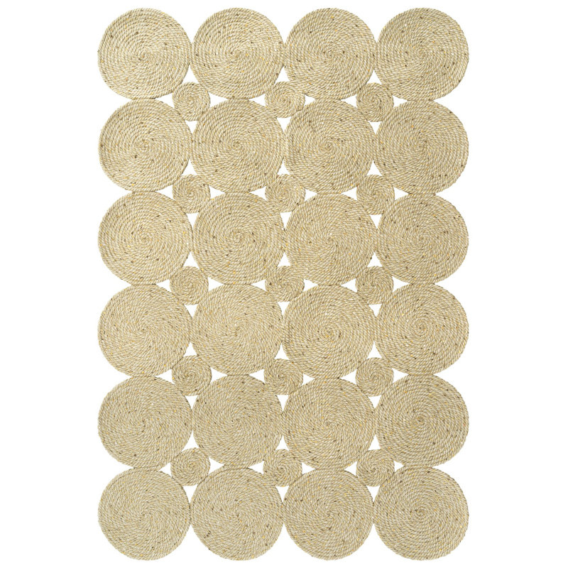 Amarisa Geometric Hand Knotted Indoor / Outdoor Area Rug, Rectangle 150 x 240cm