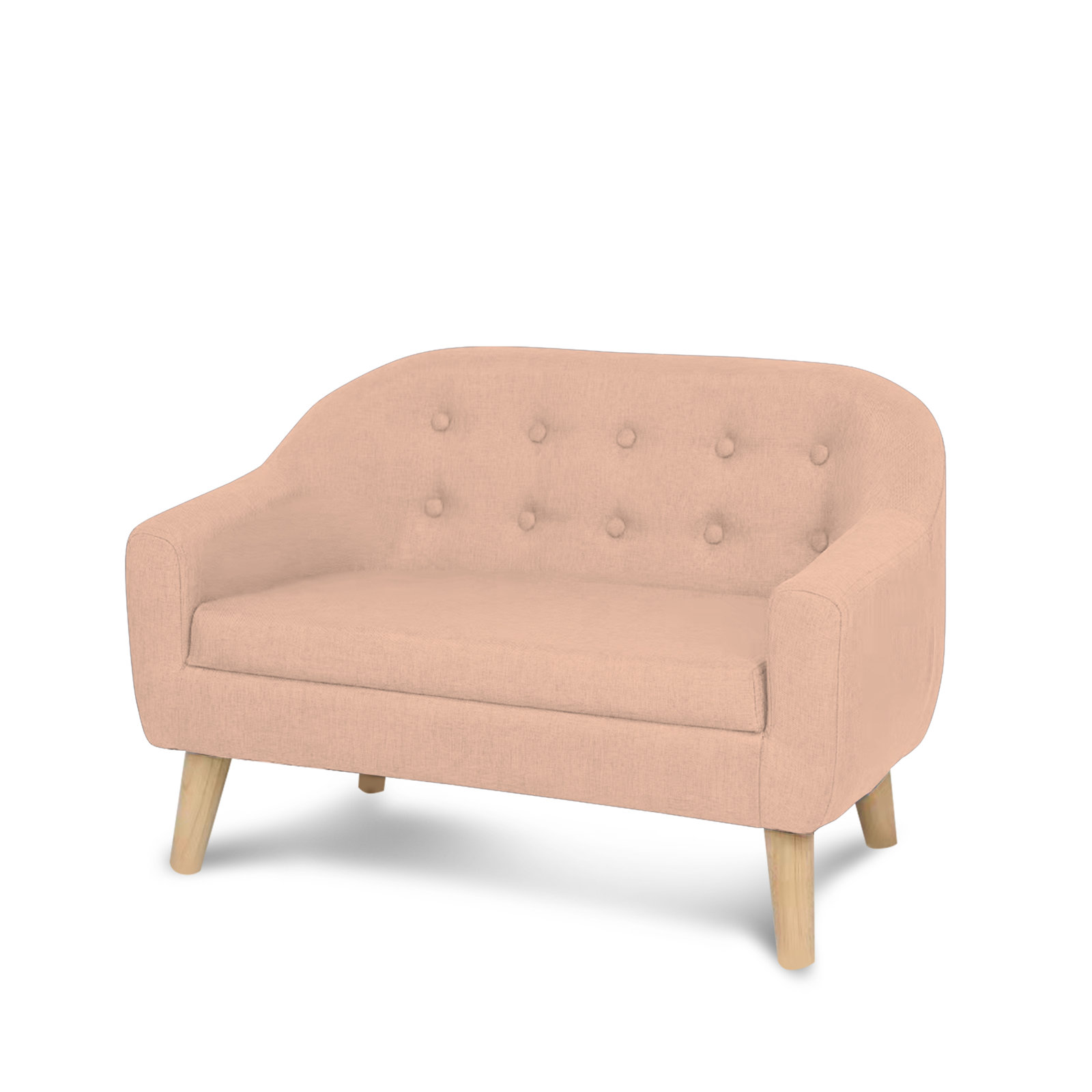 Benales Kids Foam Mini Sofa, Pink