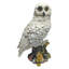 Statue blanc hibou mystical