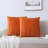 Pleated Square Polyester Velvet Pillow Cover-89026466-89026451