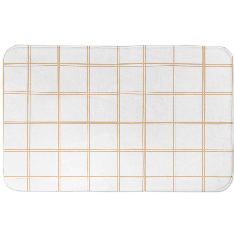 Tapis de bain dessiné à la main