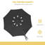 Brigston 292cm Tilt Wall Mount Parasol-270356042