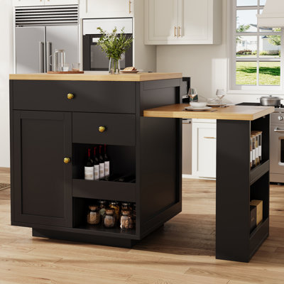 195.5 cm W Kitchen Island with Top