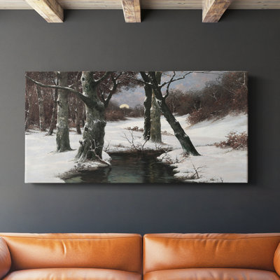 Série paysage - CDXV - Toile tendue avec châssis - Prêt à accrocher