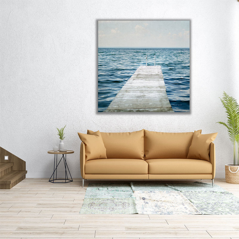 «Calm Days I», reproduction d'art sur toile, H 12 po x l 12 po