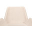 Chaise avec accoudoirs en lin Thao