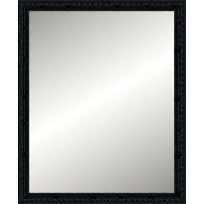 Glossy Black Gallery Mirror