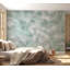 Murale abstraite pelez et collez - Impression menthe-1283733463