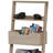 Modern Scandinavian Bookshelf, Light Oak, 23.2 x 47.2 x 13.8 inches | 100% Melamine Coated Particle Board, Thickness: 0.7 inches | Stylish & Functional Storage Solution for Home & Office, Elegant Design-762714261