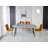 Extensible Table,DINING TABLE,OFFICE TABLE,COFFEE TABLE,Metal Leg,100/140/180X100x75cm