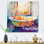 «Bath Impressionist Bubbles - Bath & Laundry», impressions murales en métal
