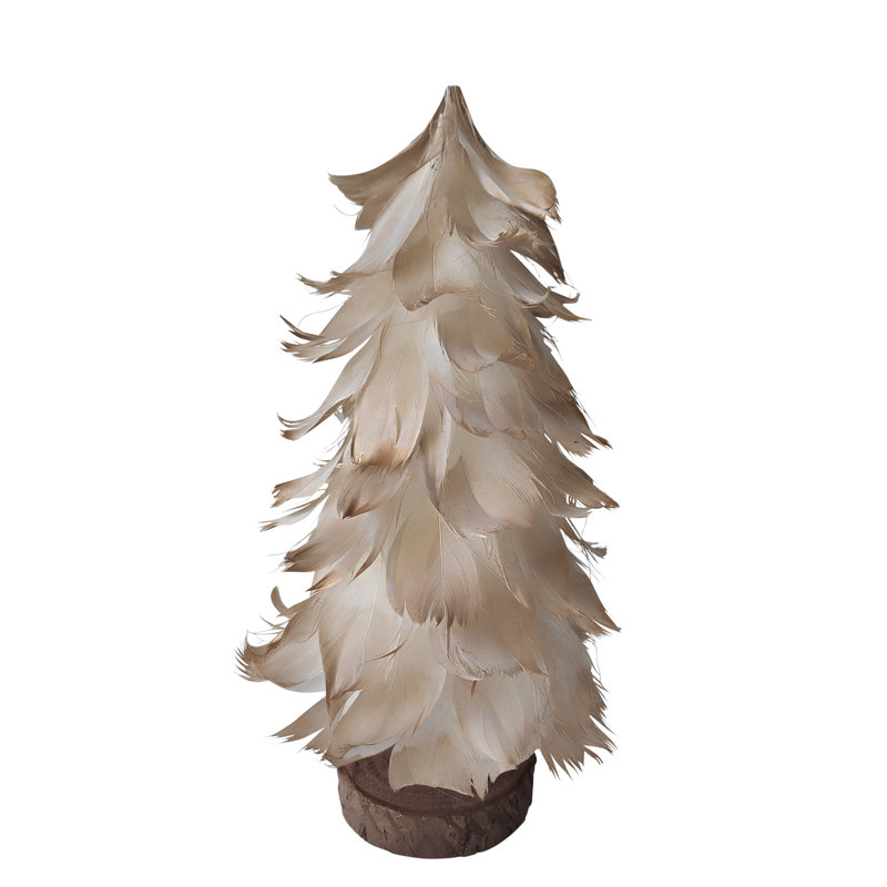 Arbre de table à plumes Frilly, H 11,5 po x l 6 po x P 6 po