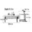 Ensemble de tables basses Modern Minimalist