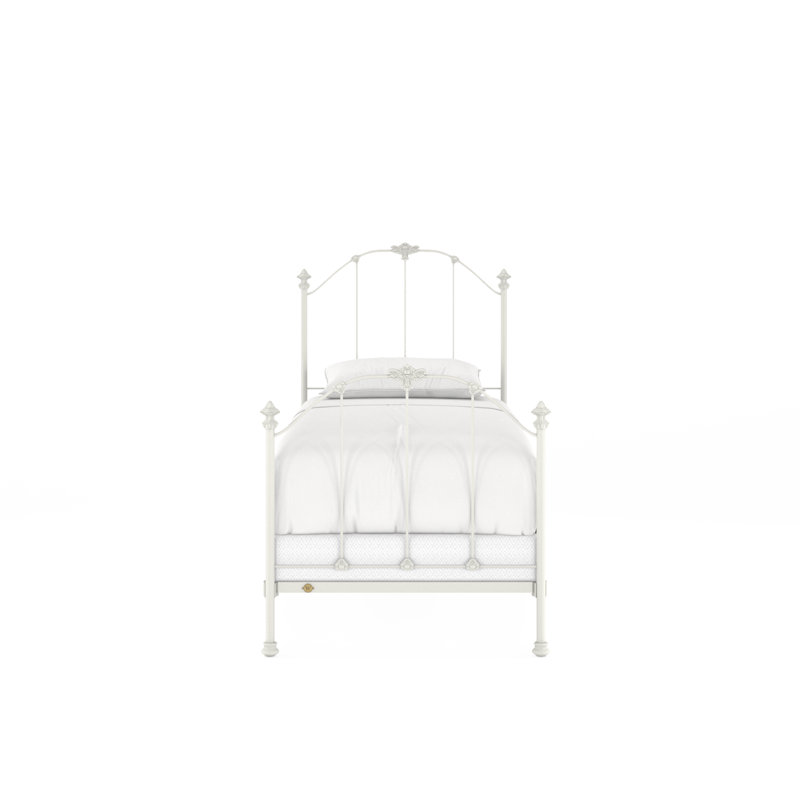 171 Country French Bed | Complete Standard, Twin, Matte White