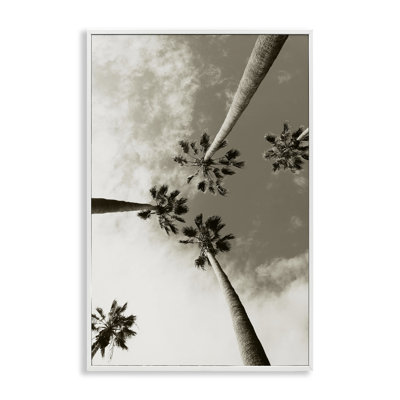 «Centric Palm Trees», estampe numérique par Wil Stewart