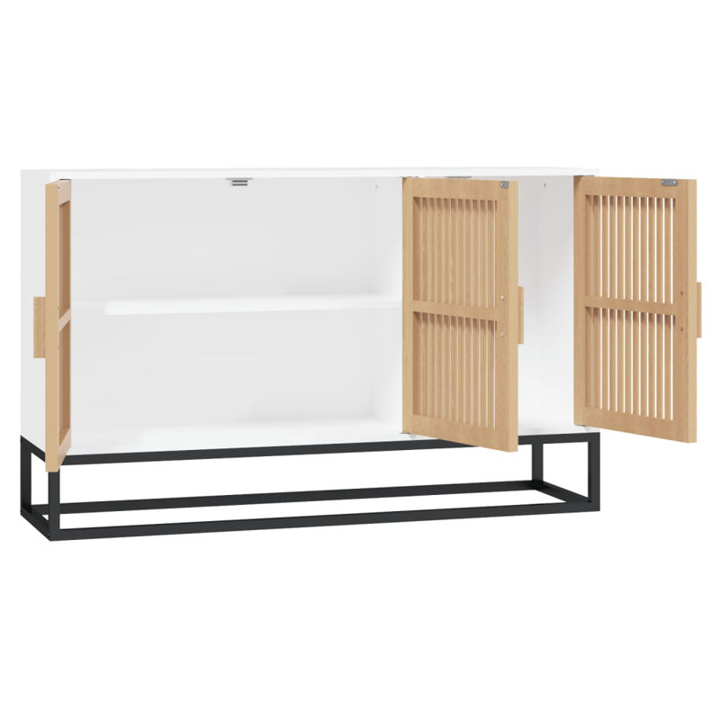 Lynis 105cm Sideboard, High Gloss White