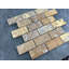 Carreau de mosaïque en pierre naturelle pour mur et plancher 2 po x 4 po