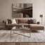 Art mural horizontal sur toile brun brun rayé horizontal-1638114933