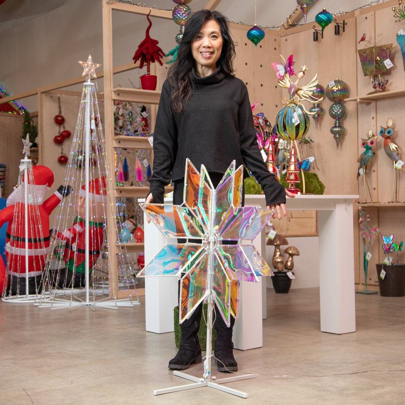 30" Statement LED Motif, Snowflake
