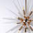 Maleeya 12 - Light Dimmable Sputnik Sphere Chandelier