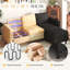Canapé rembourré 73,6 po avec repose-pieds Roshod-531908653