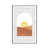 White Framed